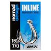 Nomad Design BKK Inline Eye Single Fishing Hook 7/0
