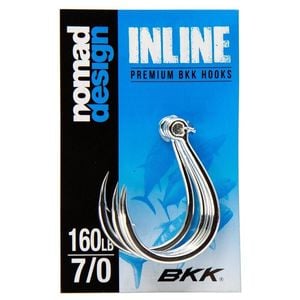 Nomad Design BKK Inline Eye Single Fishing Hook 7/0