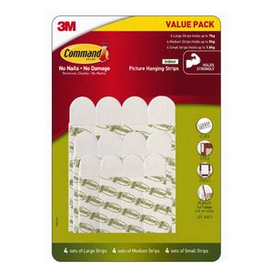 Command Picture Hanging Strips Mixed Value Pack