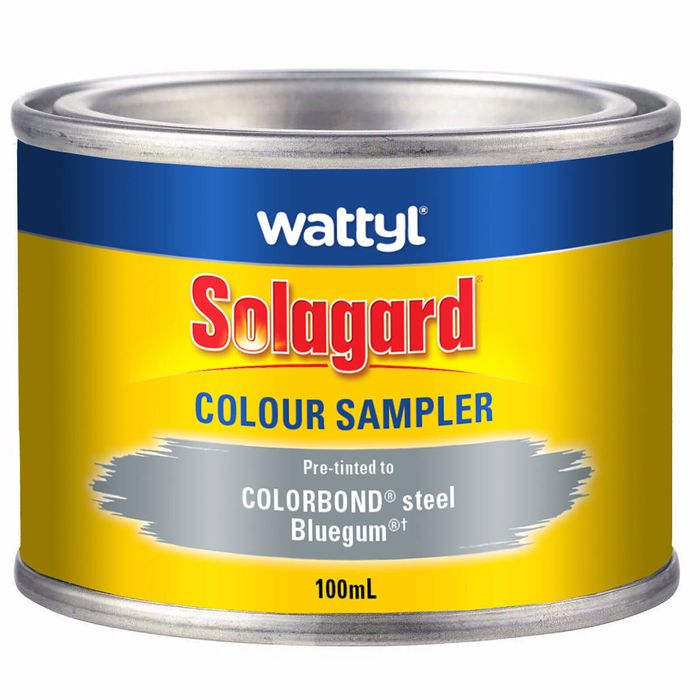 Wattyl 100ml Bluegum Low Sheen Pre-tinted Solagard Colour Sampler