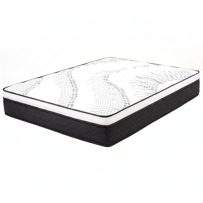 Laura Hill 32cm King Size Pocket Spring Mattress - Plush Euro Top, 5-Zone Support & High-Density Foam