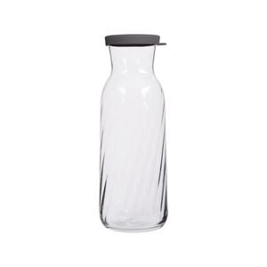 LAV Fonte Optic Glass Carafe - 1.2L - Grey Lid