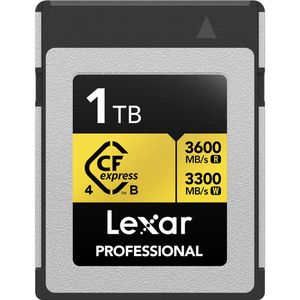 Lexar Professional Gold Series CFexpress 4.0 Type B Card - 1TB