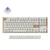 Keychron K8 He Magnetic Tkl Keyboard (white) (gateron Nebula Switch) [special Ed]