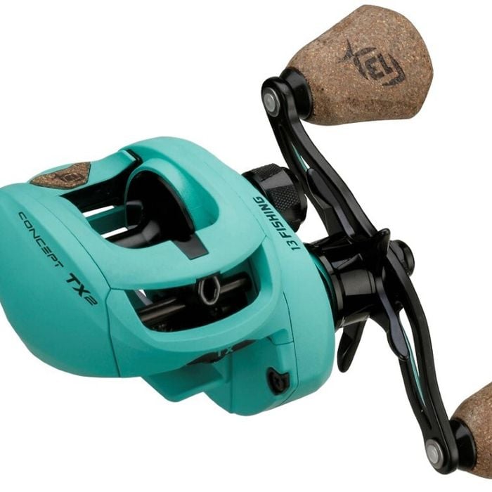 13 Fishing Concept TX 6.8 Second Generation Left Handed 10 Bearing Baitcaster