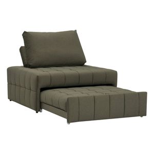 Maestro Furniture Blaise Fabric Relaxing Accent Armchair Lounge Couch Sofa Bed Leaf Green