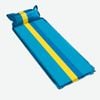 Self Inflating Mattress Sleeping Mat Air Bed Camping Camp Hiking Joinable Pillow - Light Blue