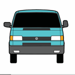 KombiLife Volkswagen T4 Kombi Window & Bumper Sticker