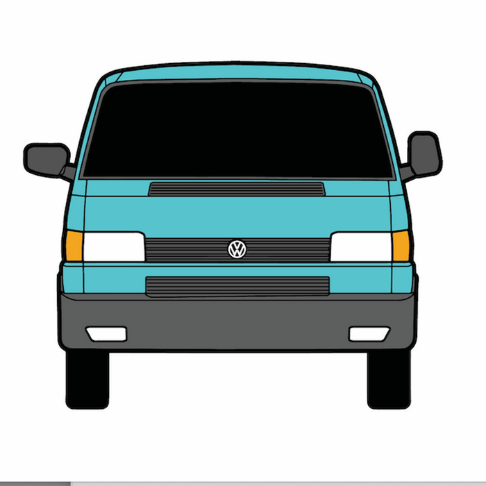KombiLife Volkswagen T4 Kombi Window & Bumper Sticker