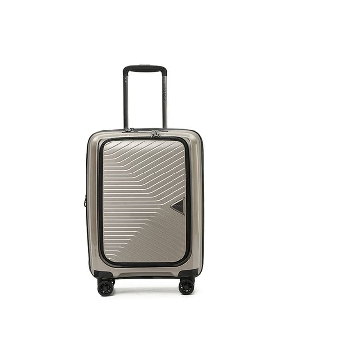 Tosca Space-X 20" Onboard Luggage w/ Laptop Storage - Champagne