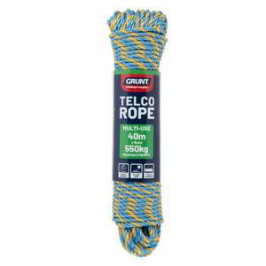 GRUNT 6mm x 40m Telco Rope