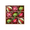 Catzon 9 Pcs Christmas Balls 6CM Shatterproof Ornaments for Home Party Holiday-Set 7