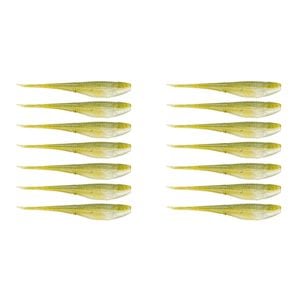 2x 7PK 3.75In Rapala Crush City The Jerk Plastic Minnow Lures -Pearl Watermelon
