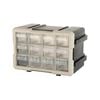 Montgomery Grey Interlocking 12 Drawer Organiser