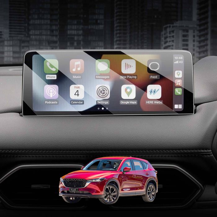 Tempered Glass Screen Protector For Mazda Cx5 Cx-5 2022-2026 Touchscreen Anti-scratch Cover Accessories