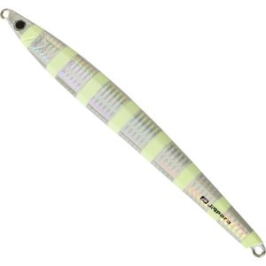 Majorcraft JigPara Vertical Long 300g Metal Fishing Jig 07 Zebra Glow