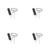 4PK Barpro Prong Cork Puller Extractor Barware Accessory