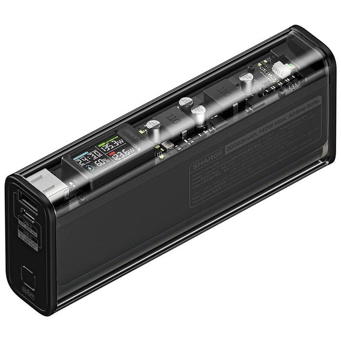 Sharge 140 Power Bank - Black