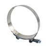 92-100mm T-bolt Hose Clamp Suits Silicone Hose, Stainless Steel