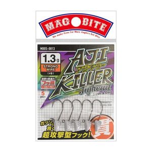 Magbite MB05 Aji Killer Ajing Fishing Jighead Strong Hook Size 8 1.3g