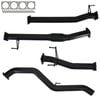 Ignite Exhausts Dpf Back For Mazda Bt50 B30b 3l With Straight Pipe 409 Stainless Steel