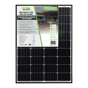 KT Solar 12V 120W Monocrystalline Solar Panel
