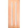 Woodcraft 2040 x 820 x 40mm Entrance Door St Clair Frosted Glass SD22
