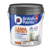 British Paints Clean And Protect White Low Sheen - 15L