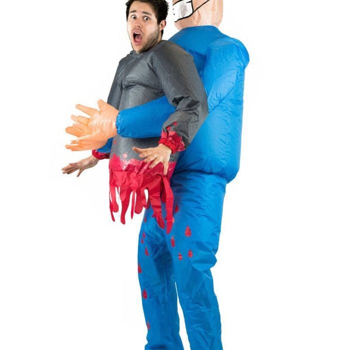 Inflatable Adults Scary Doctor Carry Me Halloween Costume - One Size