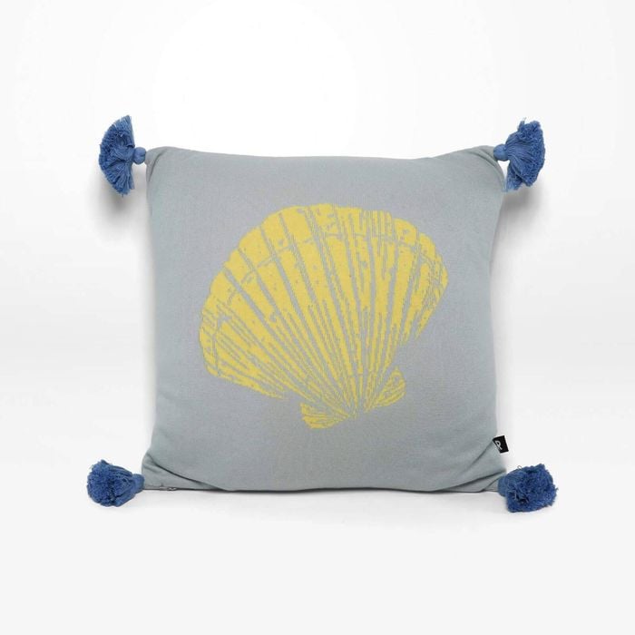 Rayell Kids Cushion Shell Sky Blue 45x45cm Home Decor
