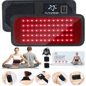 Infrared LED Red Light Therapy Belt Black