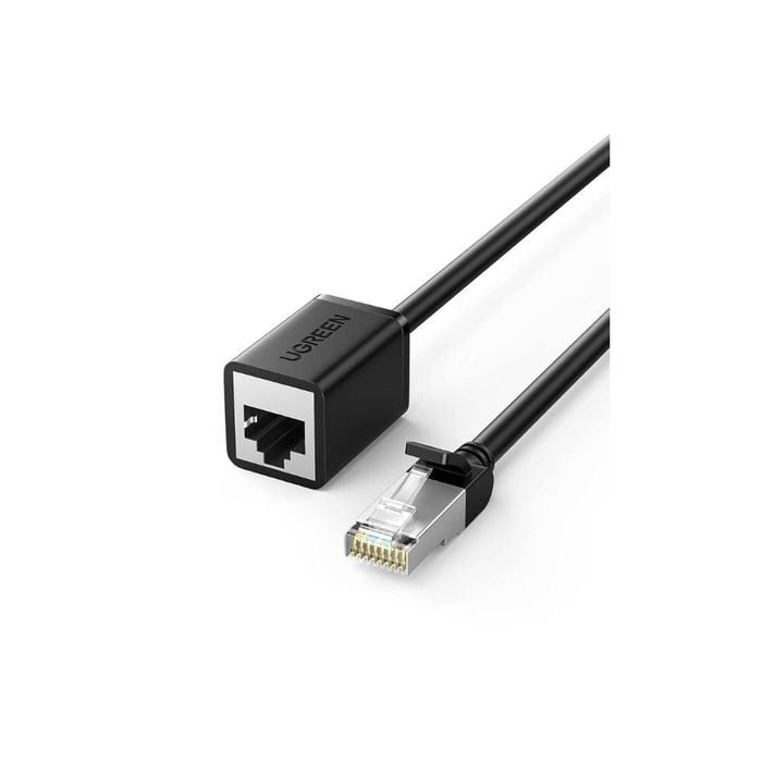 Ugreen Cat6 Ethernet Extension Cable 2m Male To Female Rj45 Shielded High Speed Network Lead