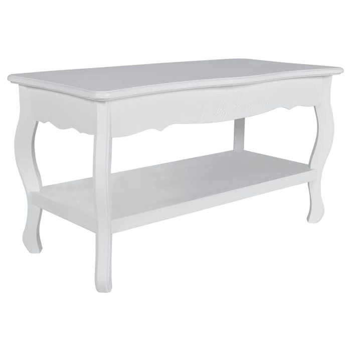 New White Coffee Table Side Bedside Office Kitchen Modern Furniture High Gloss