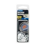 Zenith 5/32" Zinc Plated Machine Washer - 50 Pack