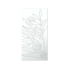 Walpix 1800 x 900 x 2mm White Satin Flat Profile Kangaroo Eucalyptus Perforated Aluminium Decorative Screen