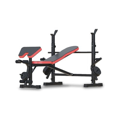 FitnessLab Adjustable Weight Bench Press 8in1 Home Gym Equipment Bunnings Australia