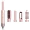 Catzon 5in1 Magic Hair Dryer Brush Styler Set for All Hair Types-Pink