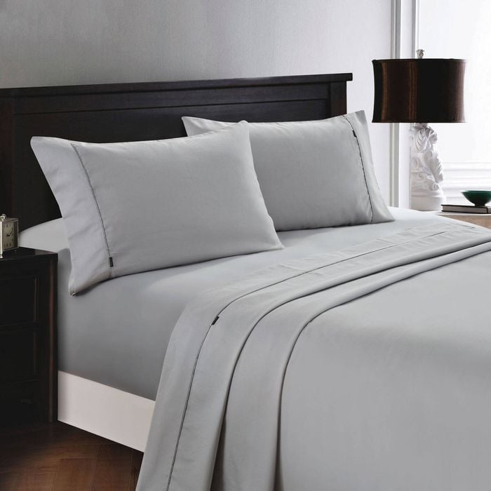 Deluxe Linen 1200TC Cotton Rich Sheet Set Natural Single