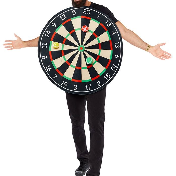 Novelty Bullseye Dartboard Mens Costume - One Size