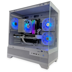 Gaming PC Intel Core i5/i7 |RTX 4060/4060 Ti/5070,AMD 9070/9070 XT | CX500 White