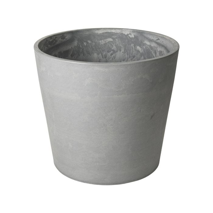 Respect 30cm Light Grey Green Earth Tapered Cylinder Planter - 300mm