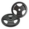 2 Pack of 20kg - Total 40kg Olympic Ez Grip Cast Iron Hammertone Weight Plate Weight Set