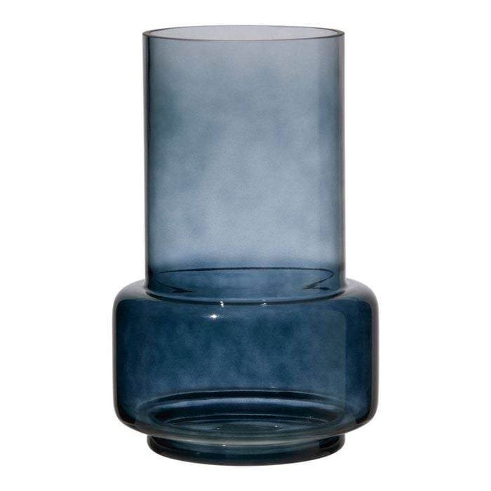 Neale Whitaker Geo Glass Vase Large Granite 16x25cm