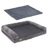 BingoPaw Memory Foam Dog Bed Durable Oxford Waterproof Orthopedic Dog Sofa 135x100x24cm
