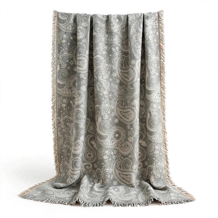 Anycozy Throw Blanket 120×150cm Cashew Cozy Paisley Sofa Cover (Throw/Travel Size)