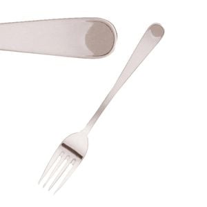 Tablekraft York Table Fork Stainless Steel Mirror Polished 198mm 12 Pack