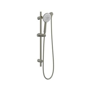Revolution Self Cleaning Hand Held Rail Shower Brushed Nickel