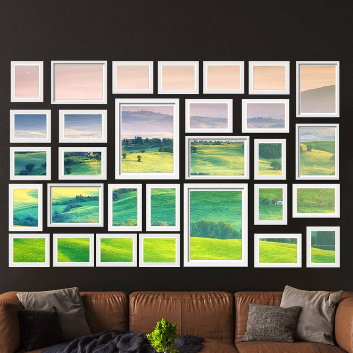 Artiss Photo Frames 30 Pieces Wall Hanging DIY Set White