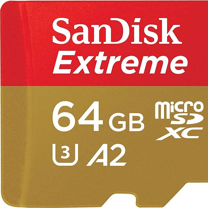 SanDisk Extreme Action Micro SD Card 64GB Dash Cam GoPro