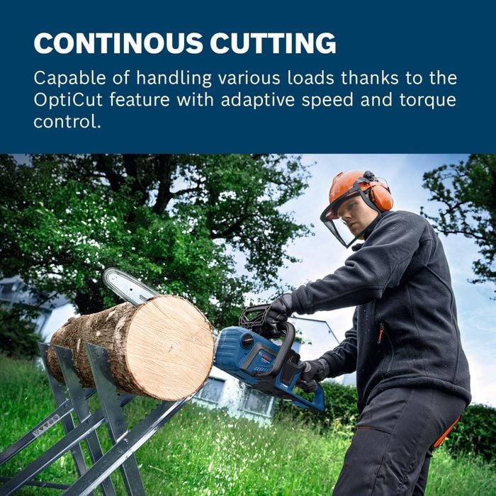 Bosch 18V Professional 40cm Chainsaw w/ OptiCut Skin Only